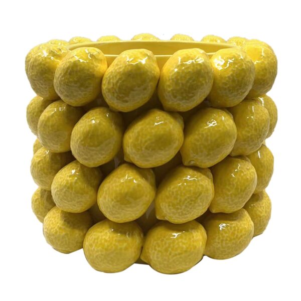 Jarron de Limones de ceramica